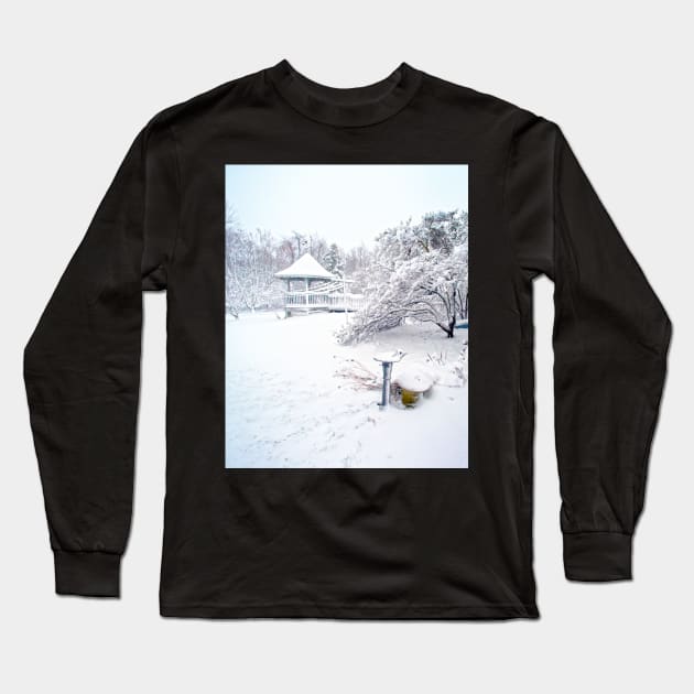 Winter wonderland Long Sleeve T-Shirt by wolftinz